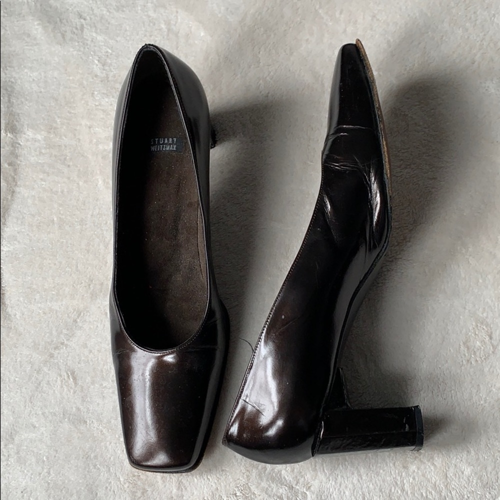 Brown vintage Stuart Weitzman pumps